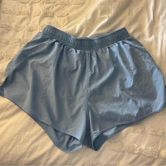 Alo Stride Short Tile Blue - Picture 2 of 5